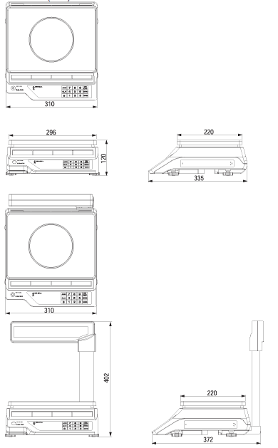 INS100 DIMENSIONS